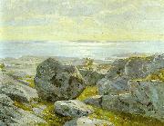 Victor Westerholm Coast view from Alandia oil painting